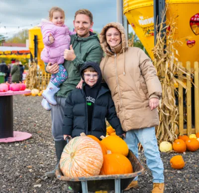 Family friendly pumpkin patch Colchester