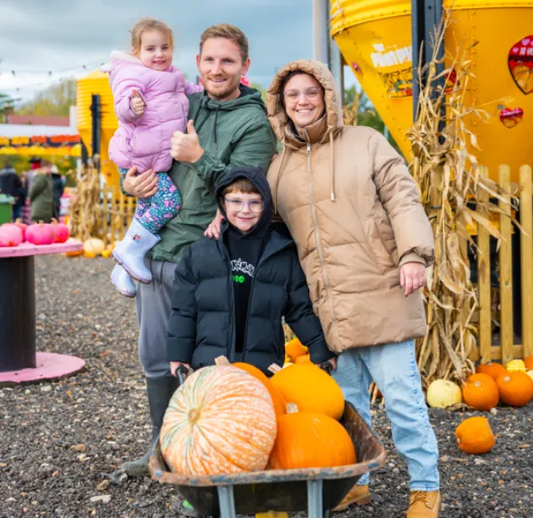 Family friendly pumpkin patch Colchester
